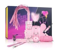 Secret Pleasure Chest - Advanced BDSM Kit - 14-Piece (Pink)