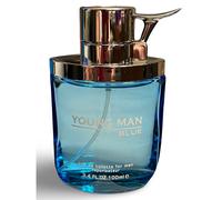 Secret Plus YOUNG MAN BLUE Eau de Toilette for Men - 3.4 Fl Oz