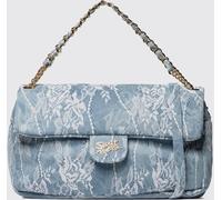 SECRET PON-PON Shoulder Bag Woman color Gnawed Blue