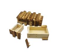 Secret Puzzle Box for Adults Magic Money Holders for Adults and Card Wooden Secret Compartments Gift Cards Case Holder Japanese Puzzle Boxes Case Gifts