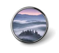 Secret Realm Manor Button Pin Round Metal Lapel Pins Badges Classic Cute Brooche Pin Personalized Pinback Button Badges Novelty Funny Enamel Pins for Backpacks Jackets Bags