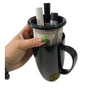 Secret Safe Cup, Safe Water Cup with Compartment, Multifunctional Stash Box Coffee Mug for Daily Work Travel Camping Gym Outdoor Commuting Studio