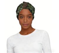 Secret Sanctuary Elastic Headscarf Hat - Soft Breathable Polyester Turban Non Slip Sleep Cap for Daily Use