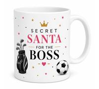 Secret Santa for The Boss Golf Lover Office Ceramic Cup Xmas Present Gift Mug