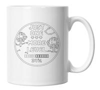 Secret Santa Gaming Gamer Mug, Just One More Level Mug