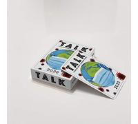 *SECRET SANTA GIFT* -TALK Playing Cards, Covid Themed, Premium Quality Linen Poker Sized Deck of 54 Cards, 13 Card Designs