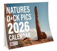 Secret Santa Gifts for Men - Funny & Rude 2026 Calendar “Nature’s D*ck Pics” - Hilarious Novelty Gift, Adult Gag Present, Stocking Filler, Perfect Secret Santa Gift Idea Under 10 Pounds