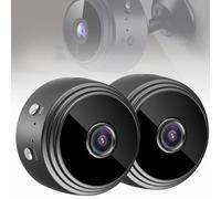 Secret Scope Camera, Wifi Camear Outdoor Wireless 1080p Secret Scope Mini Security Camera For Home, Security Camera Protect Your Home And Family (Black 2pcs)