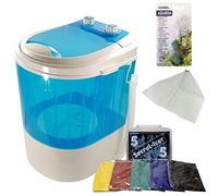 Secret Smoke ICE WASHER Resins Cold Extraction Machine - Top Load, White, 1 Program, 220W, Temperature Control, 5 Bags (25-45-90-150-220 Microns), Italian Instructions