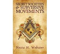 Secret Societies And Subversive Movement Hardcover