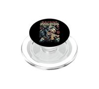 Secret Society Of Pizza Lovers Satanic Occult Goat Halloween PopSockets PopGrip for MagSafe