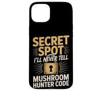 Secret Spot Ill Never Tell Mushroom Hunter Code Case for iPhone 15 Plus