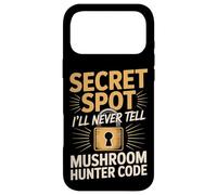 Secret Spot Ill Never Tell Mushroom Hunter Code Case for iPhone 17 Pro Max