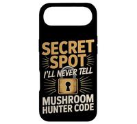 Secret Spot Ill Never Tell Mushroom Hunter Code Case for iPhone Air