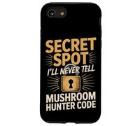 Secret Spot Ill Never Tell Mushroom Hunter Code Case for iPhone SE (2020) / 7/8
