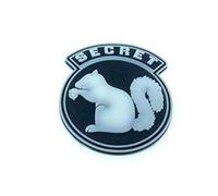 Secret Squirrel Glow In The Dark PVC Airsoft Patch