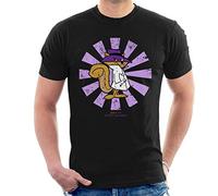 Secret Squirrel Retro Japanese Men's T-Shirt Black