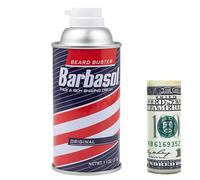 Secret Stash Diversion Safe - Realistic Secret Compartment Can | Secret Stash Container for Cash, Money, Jewelry - Shaving Cream Can Safe Hidden Storage for Valuables - Hidden Stash Can for Travel