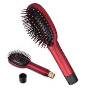 Secret Stash Hidden Storage Items Diversion Hairbrush with Hidden Compartment Portable Hairbrush Comb Safe for Diversion and Hiding Private Items at Home, Festivals, Car, Travel etc (Red)