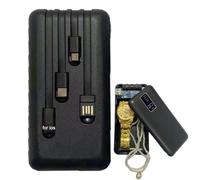 Secret Stash UK Plug Immitation Charger - Safe For Money With Secrett Compartment Portable Power Bank, Fake Power Bank Cash Storage, Secret Travel Money Holder - Prank Prop Safe