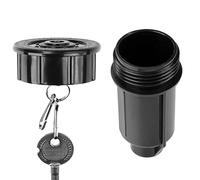 Secret Storage Key, Sprinkler Head Organizer, Hidden Stash Holder, Weatherproof Design, Easy Access, For Valuables Cards Jewelry Outdoor Use, 4.53x2.09x2.09 Inches