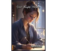 Secret Thoughts Notebook: Notebook | Themed Diary, Journal | 6" x 9" (15.24 x 22.86 cm)| 200 empty lined pages, Quirky diary gift for your loved one or for yourself