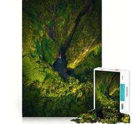 Secret Tropical Sanctuary 1000 Piece Jigsaw Puzzles for Teenagers Memory Boost Home Leisure Image Assembly Lovely Gift (50x75cm)