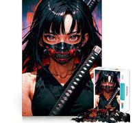Secret Warrior 1000 Piece Jigsaw Puzzles for Adults Smart Reason Toy Quiet Fun Smooth Edge Festival Gift (50x75cm)