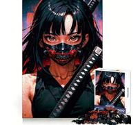 Secret Warrior 1000 Piece Jigsaw Puzzles for Adults Smart Reason Toy Quiet Fun Smooth Edge Festival Gift (50x75cm)