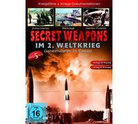 SECRET WEAPONS IM 2.WELTKRIEG-GEHEIMWAFFEN IM E - HISTORY FILMS 5 DVD NEW