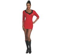Secret Wishes Star Trek Women's Sexy Uhura Costume, Red, Medium