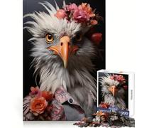 SECRETARY BIRD 1000 Piece Jigsaw Puzzles for Adults Jigsaw Mind Puzzle Mind Calm Art Assembly Unique Gift (50x75cm)