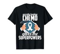 Secretly hoping chemo gives me superpowers Cancer Halloween T-Shirt