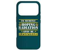 Secretly Hoping Radiation Superpower Cancer Warrior Case for iPhone 17 Pro