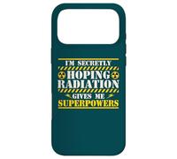 Secretly Hoping Radiation Superpower Cancer Warrior Case for iPhone 17 Pro Max