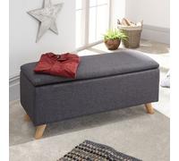 Secreto Large Ottoman Grey 1 Door