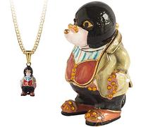 Secrets from Hidden Treasures 1075 Wind in The Willows Mole Trinket Box, Multicolour, One Size