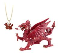 Secrets from Hidden Treasures 1116 Welsh Dragon Trinket Box