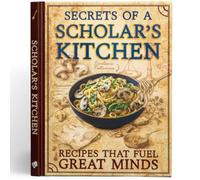 Secrets of a Scholar's Kitchen Unique Recipe Book