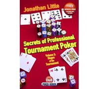 Secrets Of Professional Tournament Poker by Jonathan Little Paperback Book