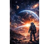 Secrets Of Space: Journey To An Alien Planet - Lined Notebook, 110 pages: Motivinational and inspirational notebbok