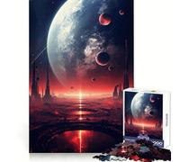 Secrets of The Cosmos 1000 Piece Jigsaw Puzzles for Teenagers Jigsaw Recall Build Easy Leisure Neat Cut Santa Wish Gift (38x52cm)