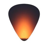 Secrets of the Grid Wall 12 Pack Guitar Picks Plectrums,4 pieces in each of 3 sizes, Suitable for a wide range of stringed instruments