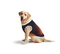 Secrets of The Grid Wall Dog Pure Cotton Tshirts for Medium & Large Dogs,Breathable Stretchy Tank Top Sleeveless Vest Tee Shirt