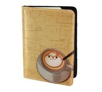 Secrets of the Grid Wall Travel Passport Holder Cover Wallet Leather Case Travel Essentials Luggage Accessories, Rune World, One Size, Contemporary