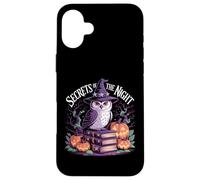 Secrets of the Night Witch Owl Pumpkin Halloween Gothic Case for iPhone 16 Plus