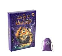 Secrets of wand wood tarot,with bag,Firend Game,Fortune Telling Toys
