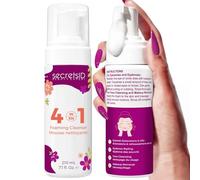 SecretsID Lash Shampoo Kit for Eyelash Extensions - Premium Salon-Grade Made in the USA 210 mL Fragrance-Free Eyelid Foaming Cleanser
