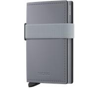 Secrid | Bandwallet Matte Leather | Grey/Grey | Leather Card Holder One Size