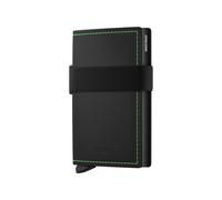 Secrid Bandwallet Matte Black-Green 68 x 103 x 19mm